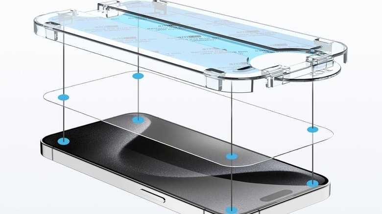 diagram of the amFilm being installed