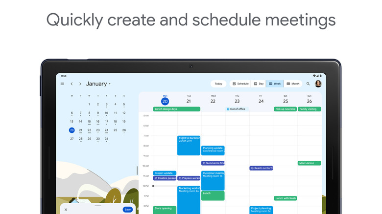 Google Play Store screenshot of Google Calendar