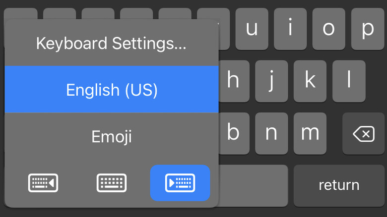 Shift keyboard location in iMessage