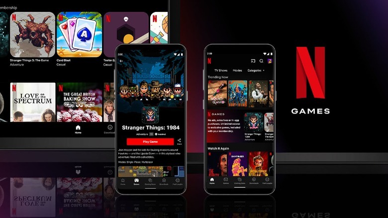 Mobile games on Netflix
