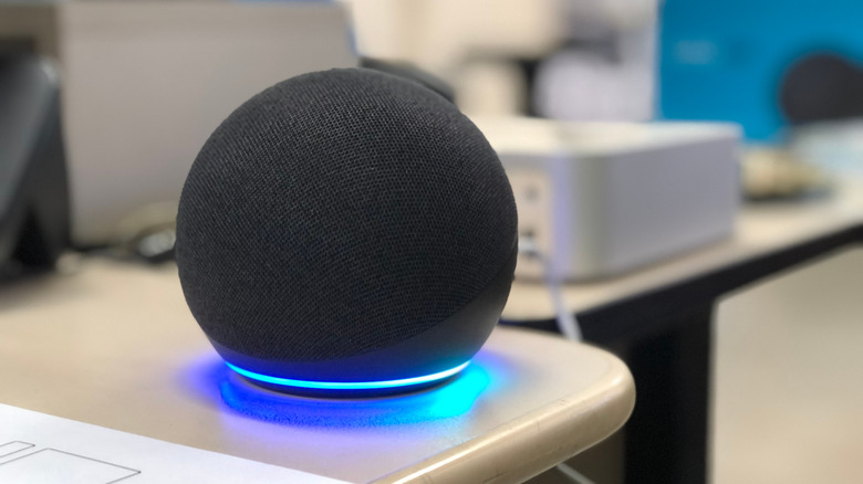 An Alexa smart speaker