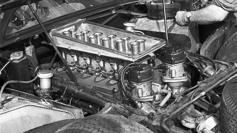 Colombo V12 engine of a Ferrari 250 GTO