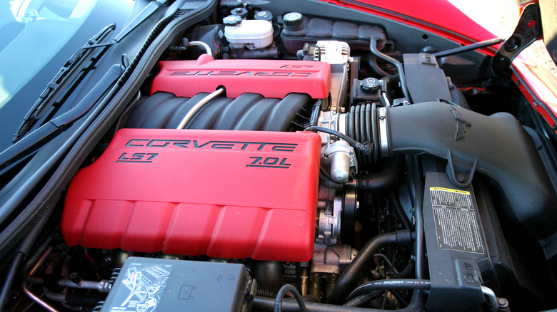 Chevrolet Corvette LS engine