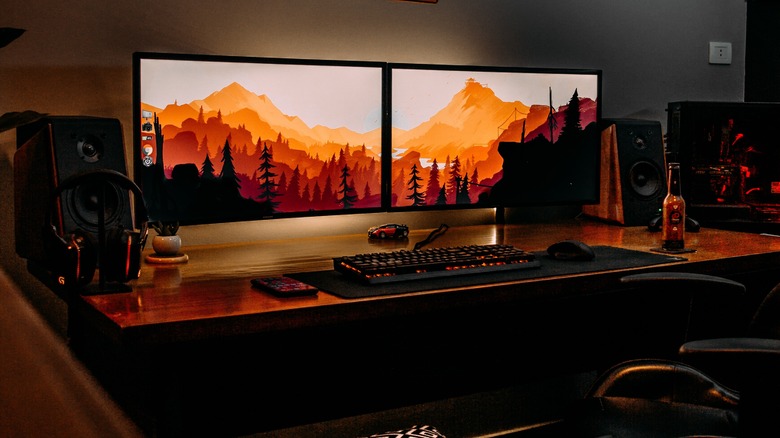 ultrawide gaming monitor setup