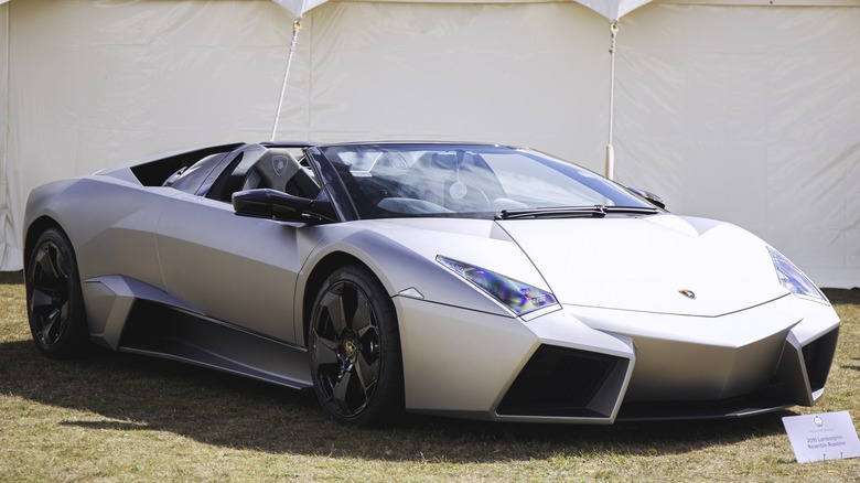 Lamborghini Reventón Roadster parked