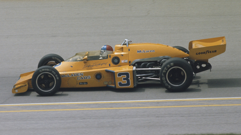 Johnny Rutherford at 1974 Indy 500