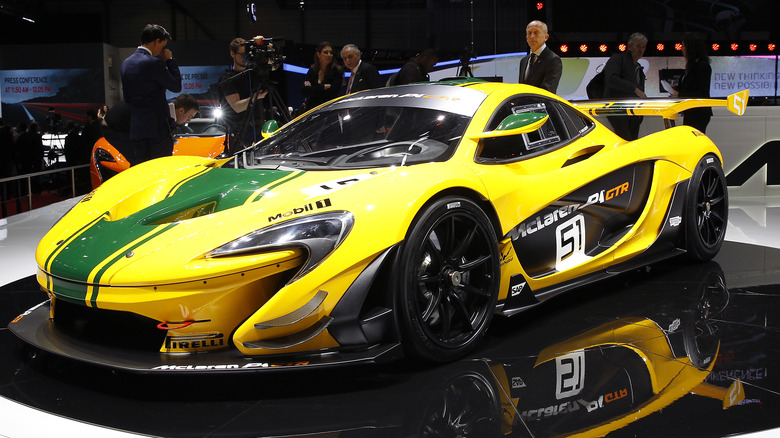 McLaren P1 GTR at the Geneva Auto Show