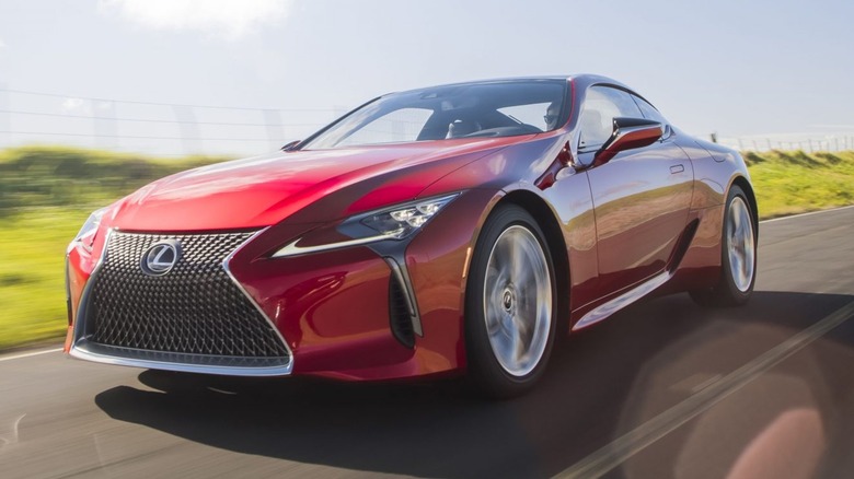 Lexus LC Red