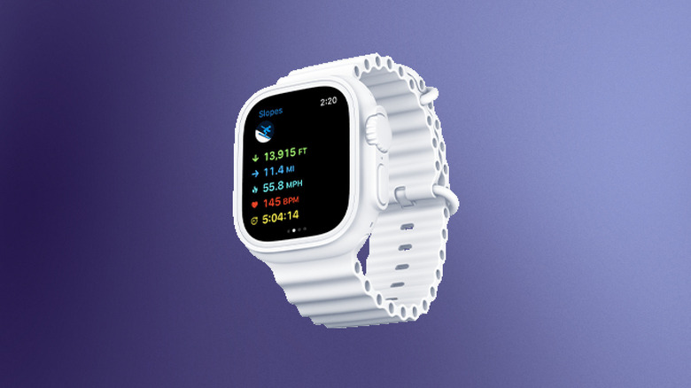 slopes on Apple Watch Ultra