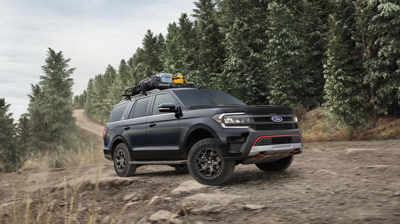 2025 Ford Expedition Timberline driving off-road