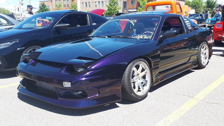 Nissan 240SX at meet