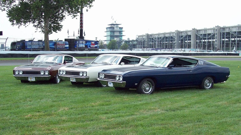 Trio of Ford Torino Talladegas