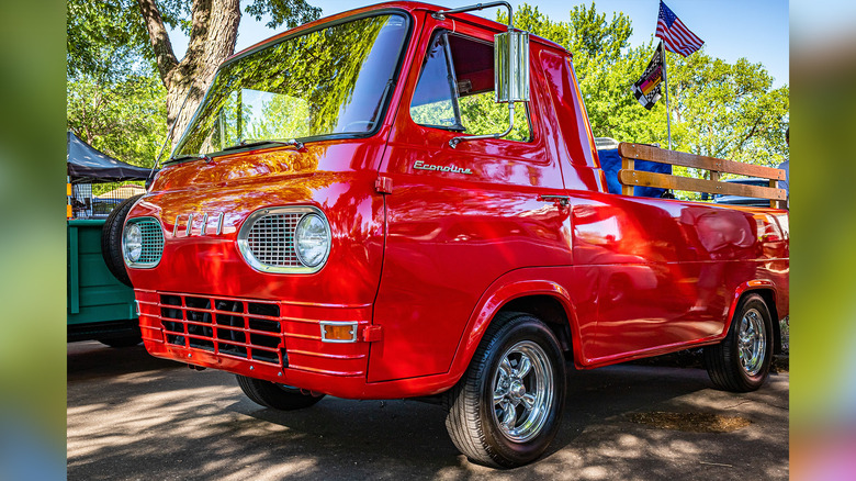 A 1961 Ford Econoline E100 Pickup