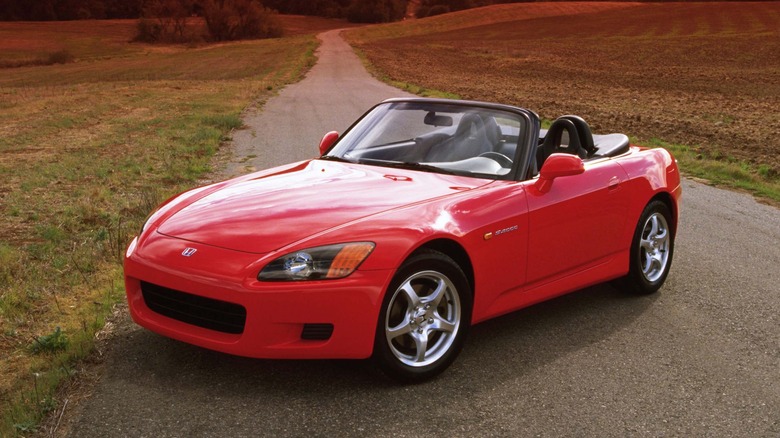 Honda S2000 at sunrise