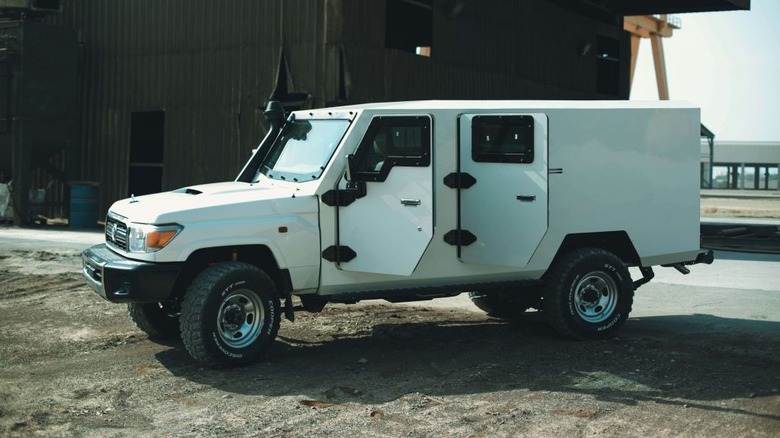 Toyota Land Cruiser 70 Series Armored