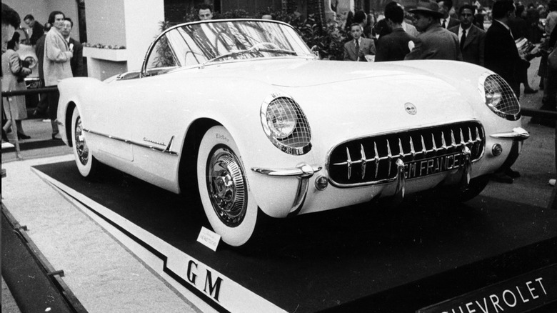 1953 Corvette concept at GM Autorama show