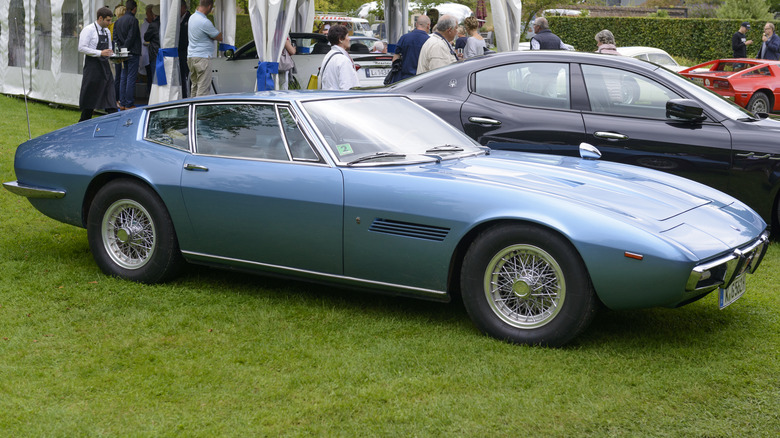 Maserati Ghibli at car show