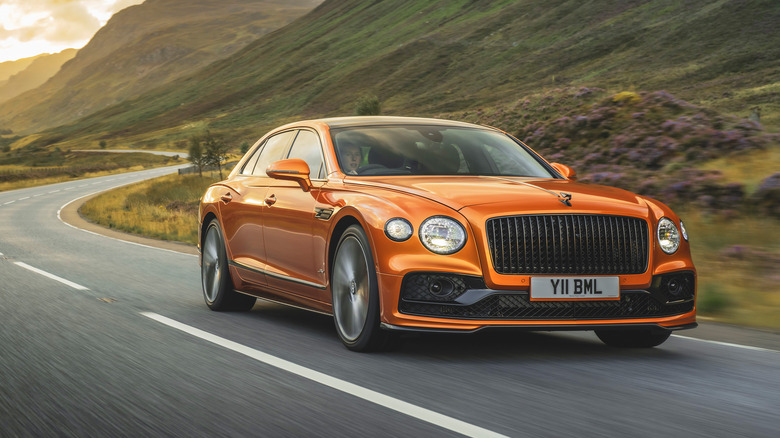 Bentley Flying Spur Speed on the road