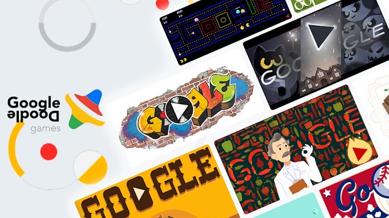 Doodle games on Google Chrome