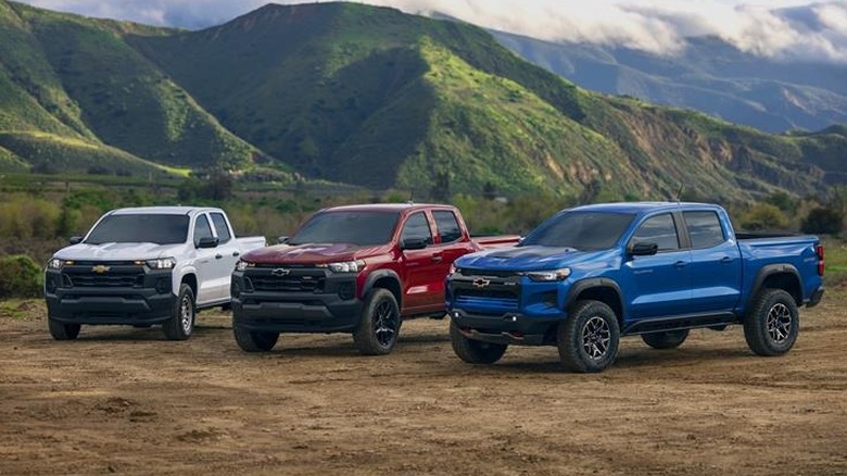 2025 Chevrolet Colorado group