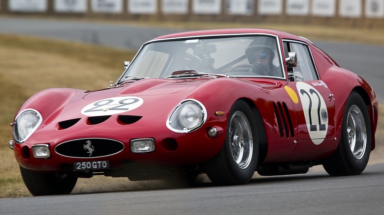 red 1962 Ferrari 250 GTO