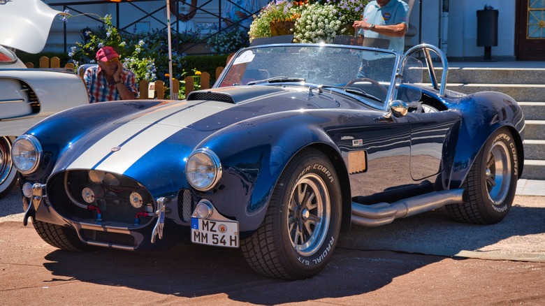 blue Shelby Cobra