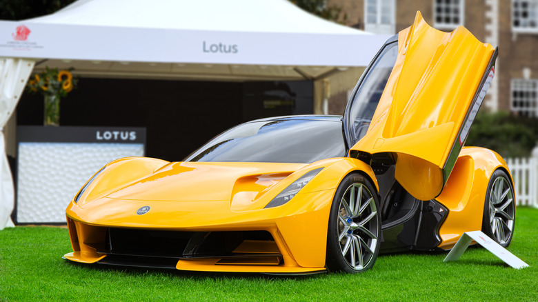 Lotus Evija at concours