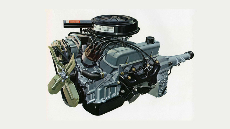 Toyota V engine 2.6-liter V8 from Crown Eight