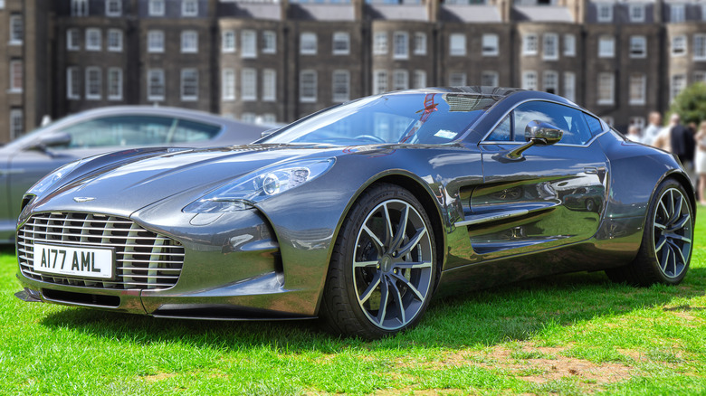 Aston Martin One-77 at London Concours