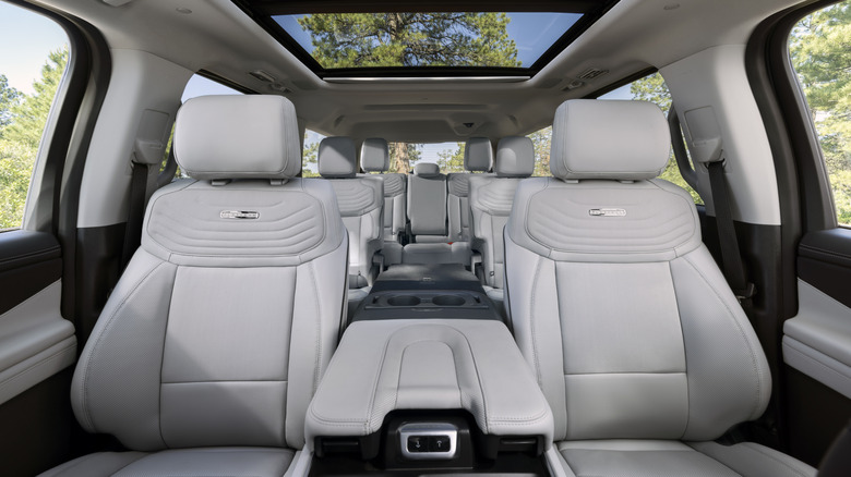 2025 Ford Expedition Platinum three seating rows