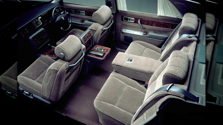 Toyota Century interior view