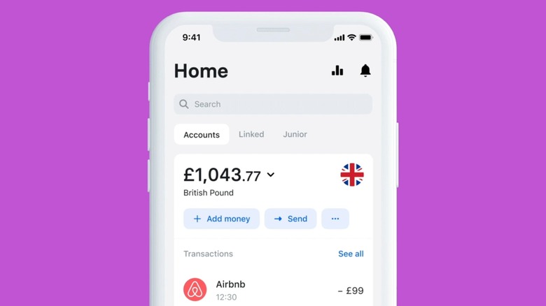 Revolut mobile banking app