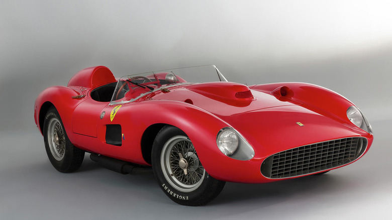 Red  1957 Ferrar 335 Sport promo image