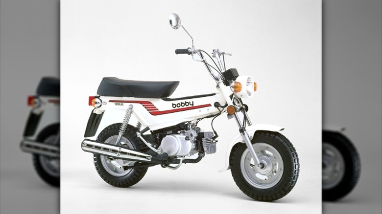 White 1976 Yamaha Bobby