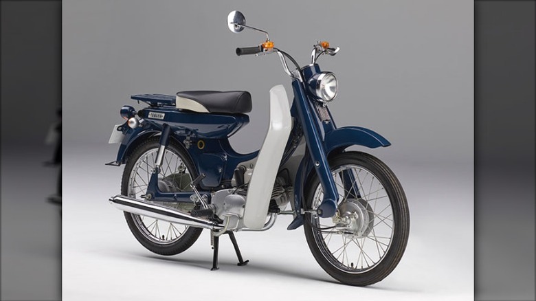 Blue 1965 Yamaha Mate