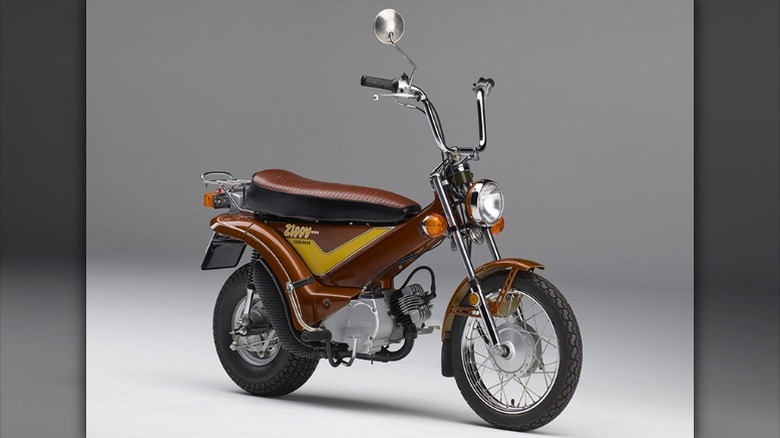 Brown 1973 Yamaha Zippy