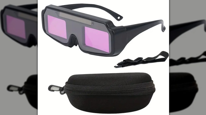 SU SAFE-UP Auto-Darkening Welding Goggles