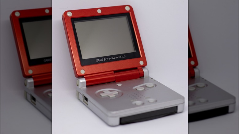 game boy advance sp dual tone