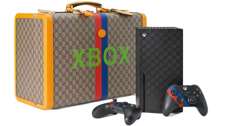 gucci xbox series x limited edition carrying case