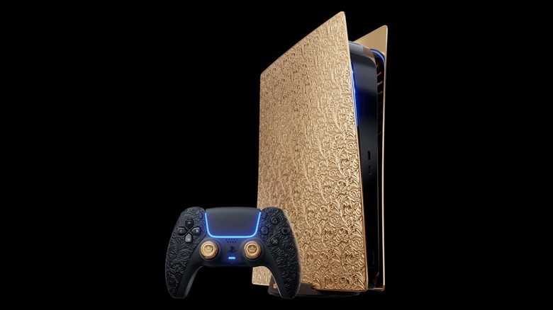 caviar gold playstation 5 console