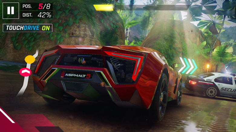 Asphalt 9: Legends interface