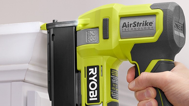 The 18V One+ Airstrike 23ga Pin Nailer Kit