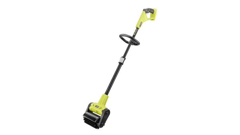 Ryobi long handled rotary scrubbing brush