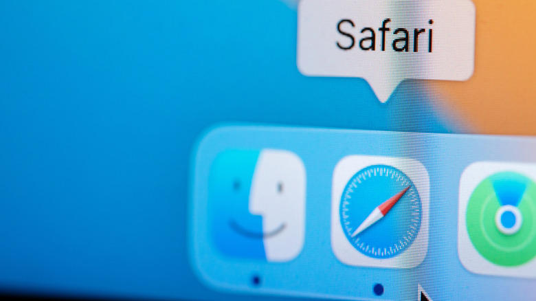 Safari icon on Mac dock