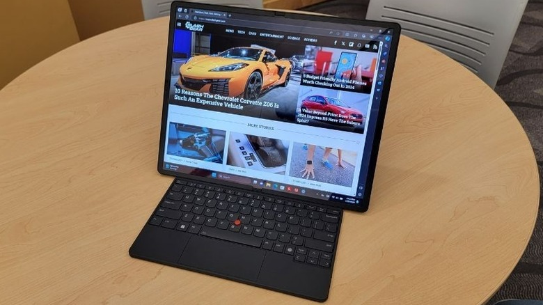 Lenovo ThinkPad X1 Fold 16 foldable laptop