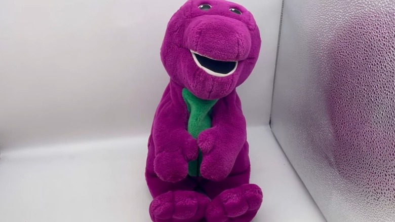 Microsoft ActiMates Barney plush toy