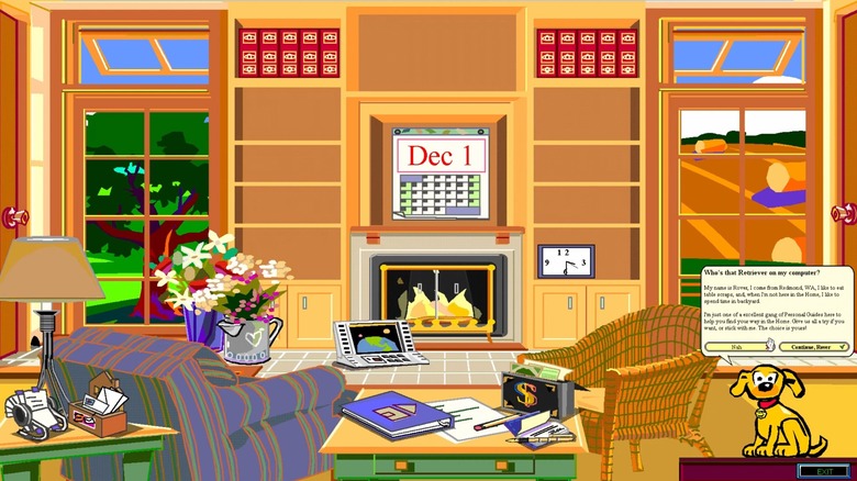 Screenshot of Microsoft Bob