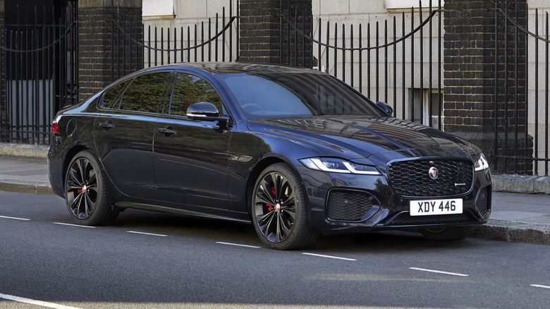 Jaguar XF in London