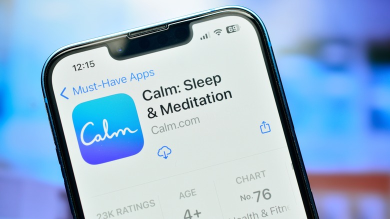 Calm app on the App Store