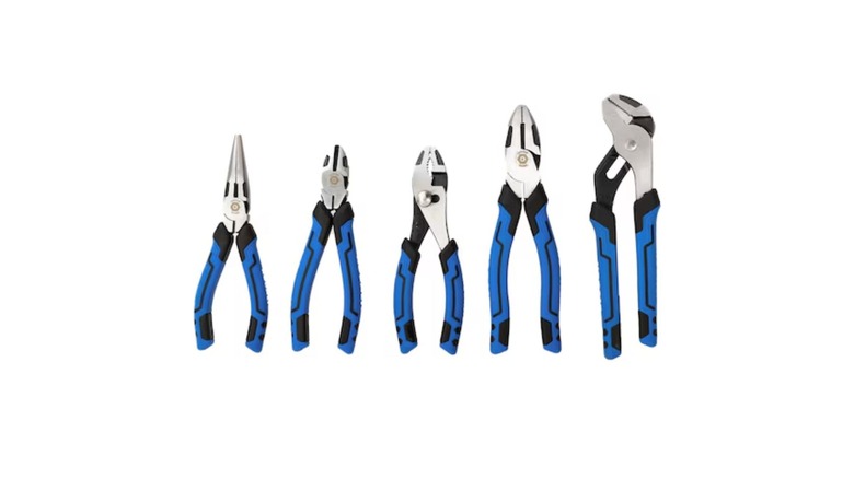 Kobalt 5-piece Assorted Pliers